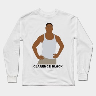 Clarence Black Long Sleeve T-Shirt